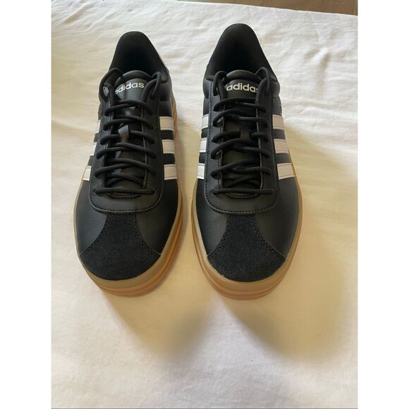 Adidas VL Court Bold Platform New Black 8.5 - Picture 1 of 11